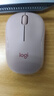 罗技（Logitech）M221轻音鼠标 无线鼠标 办公鼠标 对称鼠标 带无线微型接收器 茱萸粉 实拍图