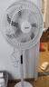 美的（Midea）【闪拆系列】一键闪电拆装直流变频家用语音电风扇一级能效轻音落地扇大风力卧室立式电扇SDJ30BC 实拍图