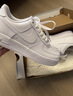 耐克NIKE情人节礼物 女空军一号AF1 运动鞋DD8959-100白36 实拍图