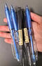 得力（deli）0.5mm自动铅笔文具套装（3支自动笔 60支HB铅芯）学生考试绘图练字可用 33156蓝 实拍图