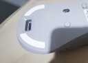雷柏（Rapoo）M300L 中小手无线/蓝牙多模办公鼠标 人体工学时尚轻音便携 充电锂电池至高约230h续航5档dpi 浅灰 实拍图
