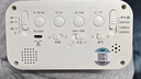 康巴丝（Compas）电子闹钟夜光智能语音报时起床神器闹铃强力叫醒儿童学生床头钟开学必备 2139 白色充电款开学季 实拍图