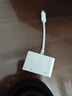 毕亚兹 适用苹果Lightning转HDMI转换器高清视频转接头iPhone手机iPad投屏显示器电视投影仪同屏连接线 实拍图