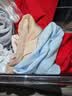 ubras高弹织带莫代尔7A抗菌裆中腰三角裤女士内裤女3条装蓝+粉+瓷肌 S 实拍图