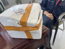 欣美雅（xinmeiya）上班族微波炉饭盒可加热玻璃饭盒保鲜盒碗便当盒分格餐盒保温饭盒 【带包+餐具】两隔1020ml+ 640ml 实拍图