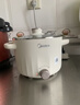 美的（Midea）电煮锅 泡面火锅宿舍小电锅 电蒸锅 多功能家用电热锅 2.6L蒸煮一体 小型2-3人用 配带蒸笼XZE2076 实拍图