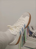 adidas「T头鞋」VL COURT 2.0复古休闲板鞋德训鞋阿迪达斯轻运动   汉玉白/蓝色/金色 (推荐女生买小半码)   40 实拍图