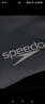 速比涛（Speedo）硅胶游泳帽男女长发防水成人泳帽时尚经典款3D 黑色 实拍图