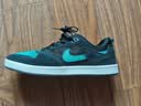 耐克NIKE男子板鞋SB Alleyoop低帮耐磨运动鞋CJ0882-007黑绿40.5 实拍图