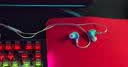 EPZ g20 游戏耳机 有线耳机入耳式电竞耳塞 fps电脑耳机专业竞技听声辨位隔音降噪麦克风耳麦type-c线 湖光蓝【赠游戏音乐双线+USB头】 实拍图