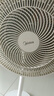 美的（Midea）【品质推荐】七叶轻音柔风电风扇/家用省电落地扇/台式电扇/广角摇头节能宿舍小型风扇 SAE35CA 实拍图