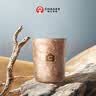 霸王茶姬（CHAGEE）纯钛杯0涂层隔热泡茶杯咖啡杯户外野餐露营水杯子520送老公的礼物 实拍图