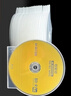 铼德（RITEK）圆形光盘盒 刻录碟片收纳盒 透明塑料光盘袋 光盘套cd dvd光碟收纳盒子 50个/盒 实拍图