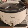 美的（Midea）电火锅 火锅专用锅3-4人 电锅一体家用多功能锅 一锅多用宿舍电煮锅 电热锅分体可拆 4.5L 【升级大功率|可拆洗锅身】HGE3026 实拍图