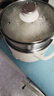 美的（Midea）电煮锅 0涂层不锈钢 宿舍小电锅 多功能家用宿舍泡面小火锅 2.6L蒸煮一体电热锅 XZC2066G 配蒸笼 实拍图