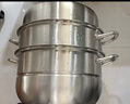 康巴赫304不锈钢三层蒸锅蒸笼复底大汤蒸锅多功能锅具32cm燃气灶通用 实拍图