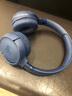 JBLTUNE520BT头戴式蓝牙无线耳机 通话降噪耳机耳麦 手机电脑笔记本耳机 蓝色 实拍图