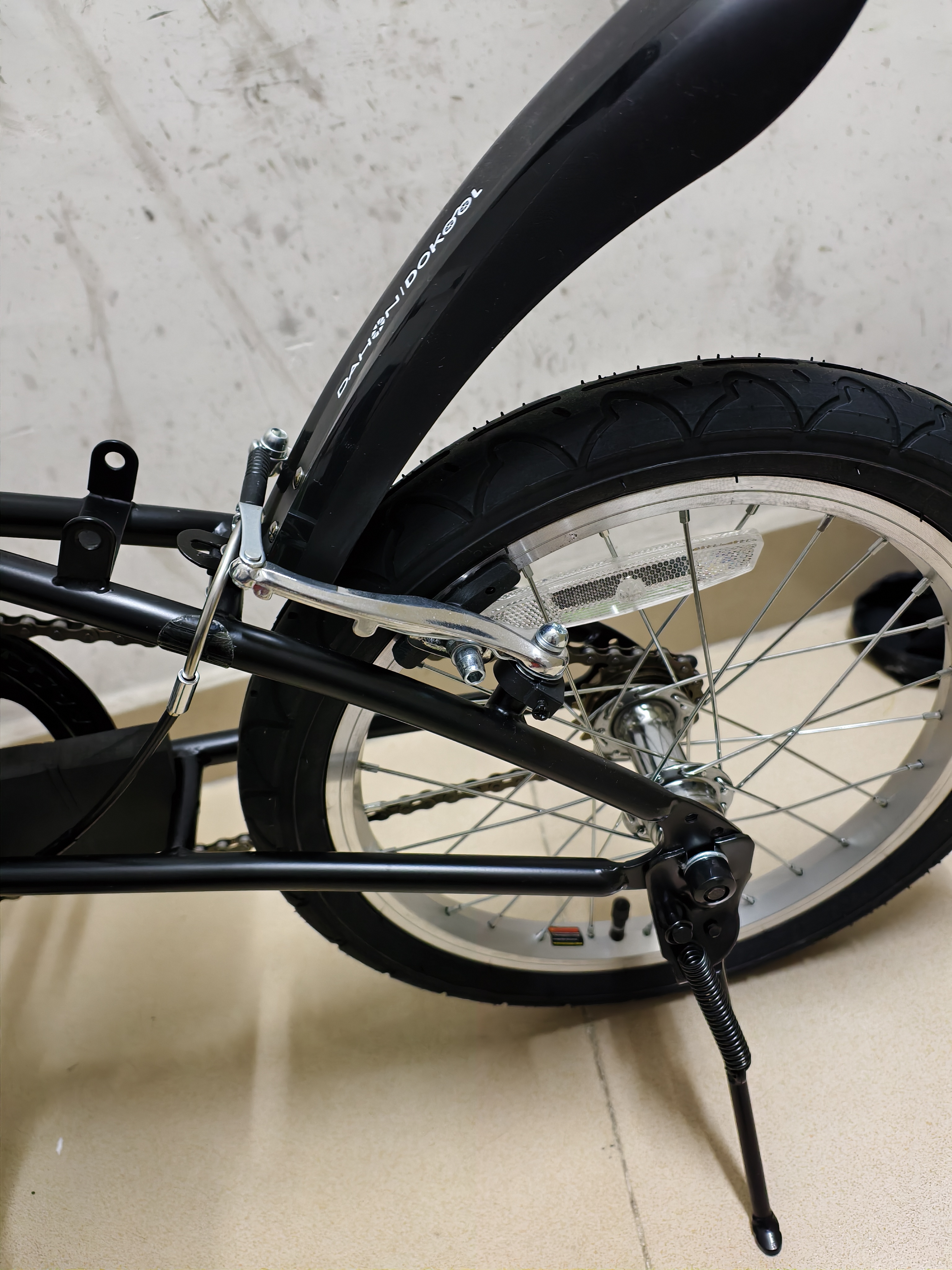 大行（DAHON）折叠自行车配件P8挡泥板泥除d5K3公路车V刹碟刹骑行山地车装备 简易挡泥板14-16寸车型 实拍图