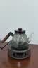 忆壶茶（YIHUTEA）煮茶壶电陶炉煮茶器烧水壶泡茶炉养生壶套装泡茶壶加厚功夫茶具 1500w木纹炉+黑色蒸煮壶1.2L 实拍图