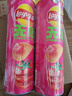 乐事（Lay's）无限薯片 鲜浓番茄味 104克*2罐 208克 休闲零食 膨化食品 实拍图