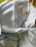 婧麒婴儿衣服夏季薄款新生宝宝提花连体衣长袖纯棉空调服爬服夏装单件 小鲸鱼绿 59cm 实拍图