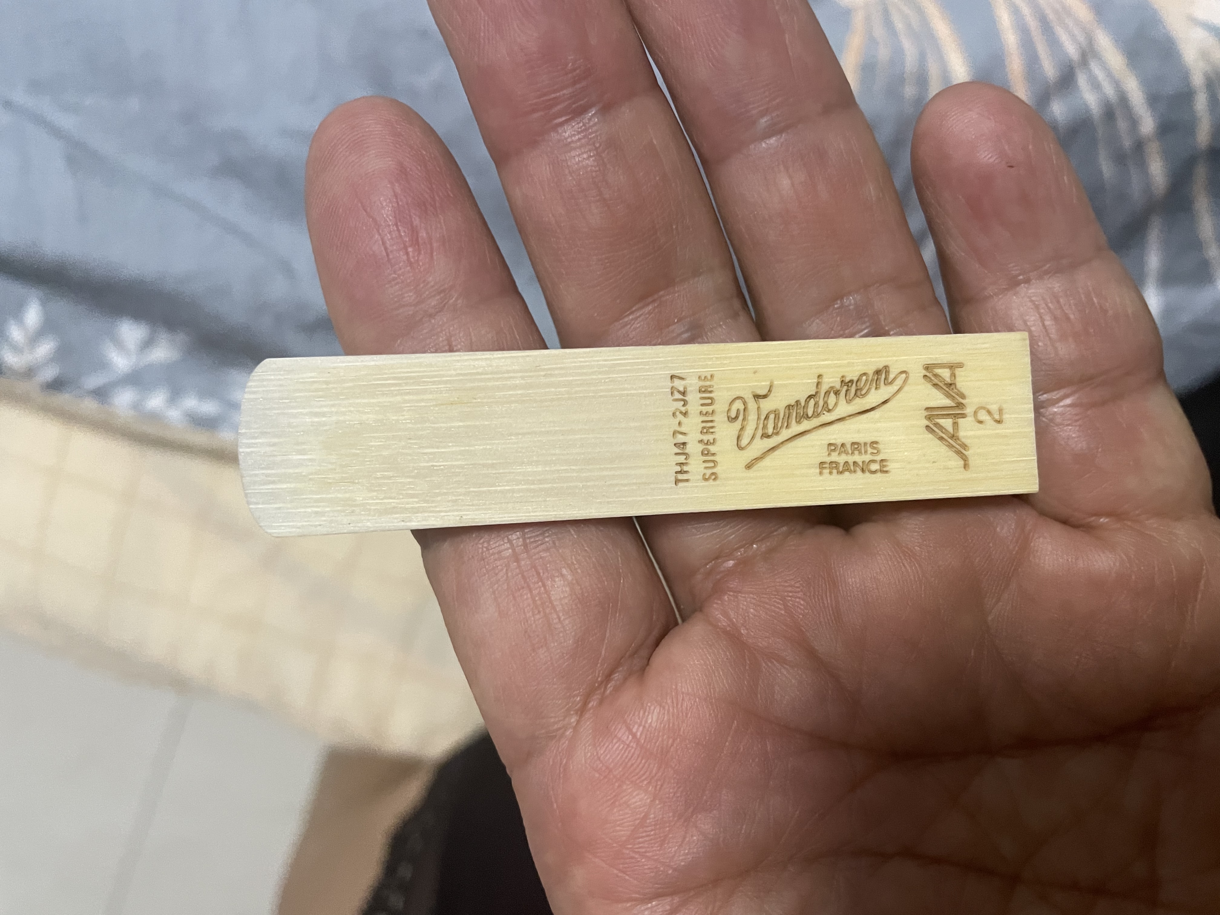 弯德林（Vandoren）降E中音萨克斯绿盒哨片JAVA弯得林流行爵士2.5号3号海尚乐器 2.0号一片 实拍图