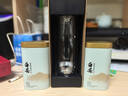希诺抗菌玻璃杯双层防烫办公车载水杯男高档泡茶杯子XN-9607KT 410ml 实拍图