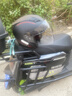坦克（Tanked Racing）T536电动摩托车头盔半盔3C男女士四季防晒安全帽 亚黑 洛克 M码 实拍图