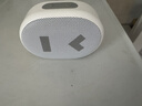 小度智能随身音箱 便携蓝牙音箱 迷你音响 小度智能音箱 智能语音助手 蓝牙5.0连接 白色 实拍图