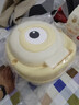 世纪宝贝（babyhood）大眼仔座便器 儿童小马桶坐便器 男女宝宝便携小便盆 PU软垫107黄 实拍图