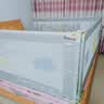 M-CASTLE床围栏婴儿童床上挡板宝宝床边防摔床护栏三面拼接防夹防掉床围挡 银河灰 单面装 2.0米 实拍图