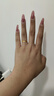 赛菲尔黄金戒指足金唯爱.ONE男女情侣固口金戒指对戒婚戒 女戒 15号约2.50克 实拍图