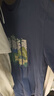 班尼路（Baleno）纯棉短袖男夏季潮流复古油画风青少年个性百搭上衣宽松重磅t恤男 实拍图