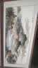 盛桢国画山水画靠山图中式客厅风景挂画办公室沙发背景墙装饰画风水画 V款【聚宝盆】 四尺165*85cm(实木框+有机玻璃) 实拍图