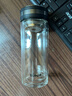 苏泊尔（SUPOR）双层玻璃杯办公泡茶杯男女士茶水分离杯车载水杯子办公泡茶杯子 实拍图