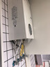 奥克斯(AUX) 燃气壁挂炉天然气供暖炉家用燃气热水器地暖暖气片采暖热水炉恒温ECO节能供暖洗浴两用 20KW 巨省气变频WIFI板换≤120㎡ 天然气12T 实拍图