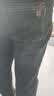 罗蒙牛仔裤男士直筒长裤新款夏季弹力休闲裤子男ZH7620X雾霾蓝薄款34 实拍图