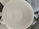 京东京造 汤碗 米饭面陶瓷景德镇餐具套装家用蒸蛋碗 奶油华夫 4.5英寸*6 实拍图