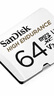 闪迪（SanDisk）64GB TF（MicroSD）4K内存卡 行车记录仪 监控摄像头专用 循环录制5,000小时 高耐用存储卡 实拍图