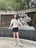 CAMILA KSENIA阿甘鞋女士2026年新款秋季百搭板鞋厚底网面鞋运动鞋透气小白鞋子 藏蓝色 37 实拍图