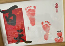 婚恋倾城百天手足印相框摆件马宝宝百日宴手脚印画纪念仪式用品道具 实拍图