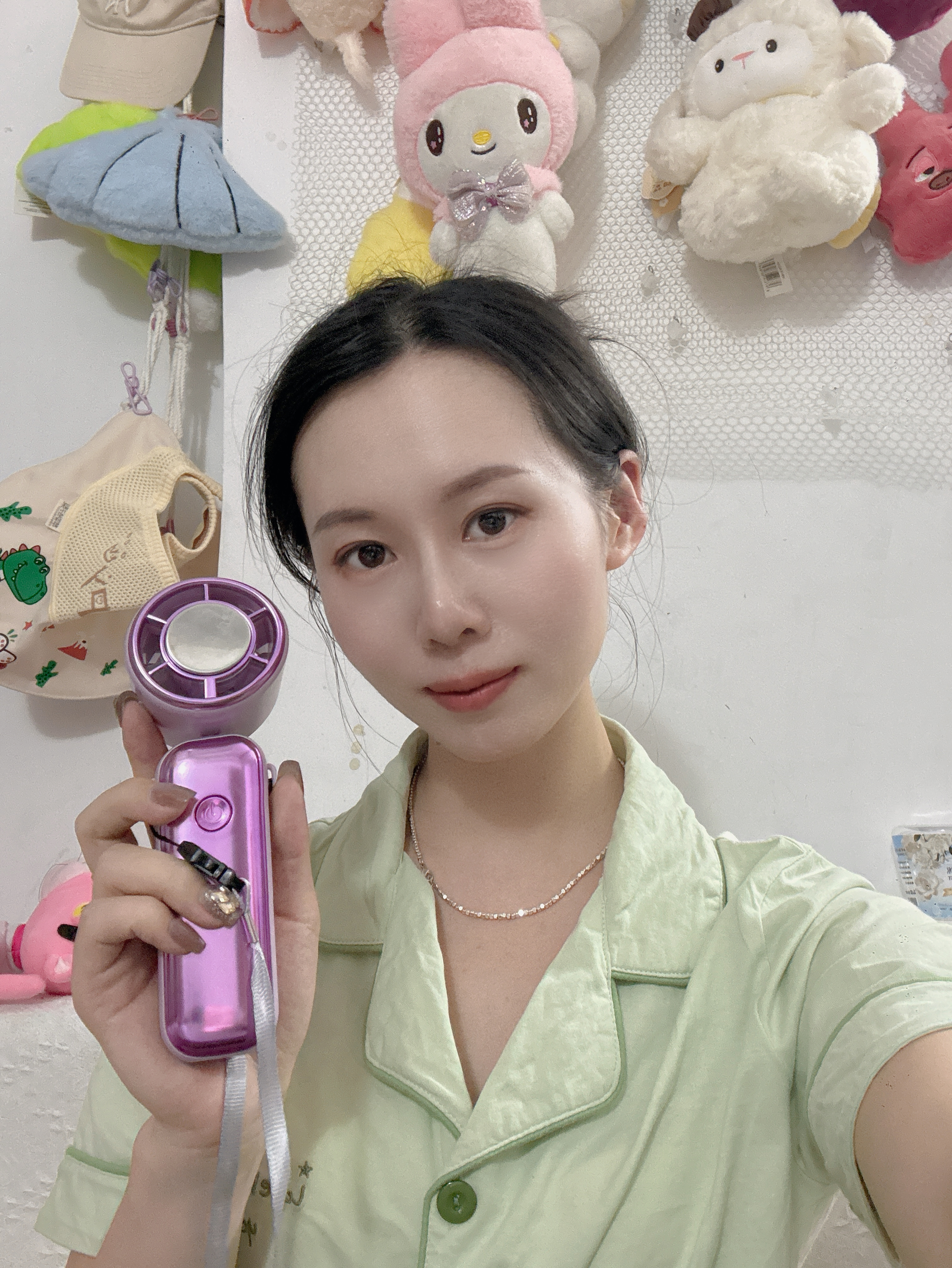 YOUMKR【全网热销百万】手持小风扇半导体制冷小型迷你便携usb充电风扇桌面折叠学生宿舍办公室户外电扇 实拍图