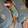 babycare宝宝自然凉选爬服春夏连体衣包屁衣新生婴儿衣服  云朵白73cm 实拍图
