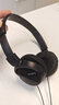 索尼（SONY） MDR-ZX110AP 耳机头戴式重低音手机电脑游戏有线耳机学生上网课学习办公耳麦 黑色 实拍图