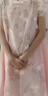 迪士尼女童连衣裙儿童裙子国风汉服夏季新中式中大童公主裙DQ080粉色150 实拍图