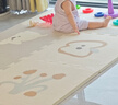 babycare爬爬垫拼接双面XPE爬行垫婴儿宝宝防摔儿童地垫-波尼托乐园6片 实拍图