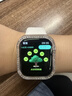 Apple/苹果 Watch S11 智能手表GPS款42毫米玫瑰金色铝金属表壳淡桃粉色运动型表带S/M MEUN4CH/B情人节 实拍图