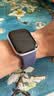Apple/苹果WatchS11智能手表GPS款42毫米银色铝金属表壳雾紫色运动型表带S/M-联通补贴 实拍图