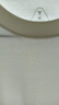 拇指白小T【三防水光魔术T】二代短袖t恤男女纯棉夏季新款白小丅打底衫白t 男款-皓白 M 实拍图