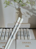 双枪家用陶瓷筷子食品接触级抗菌防霉 千里江山10双 高档礼盒装 实拍图